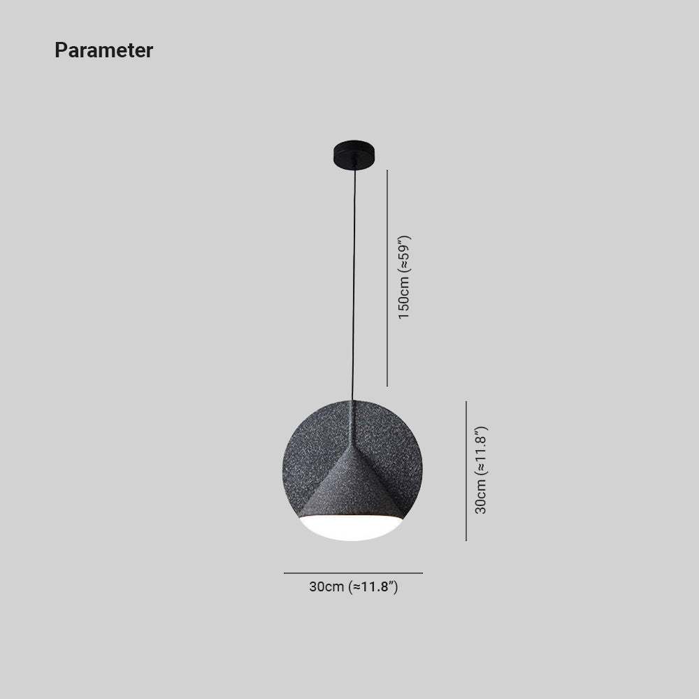 Zaid Modern LED Colorful Shade Hanging Pendant Light - Lumpaz