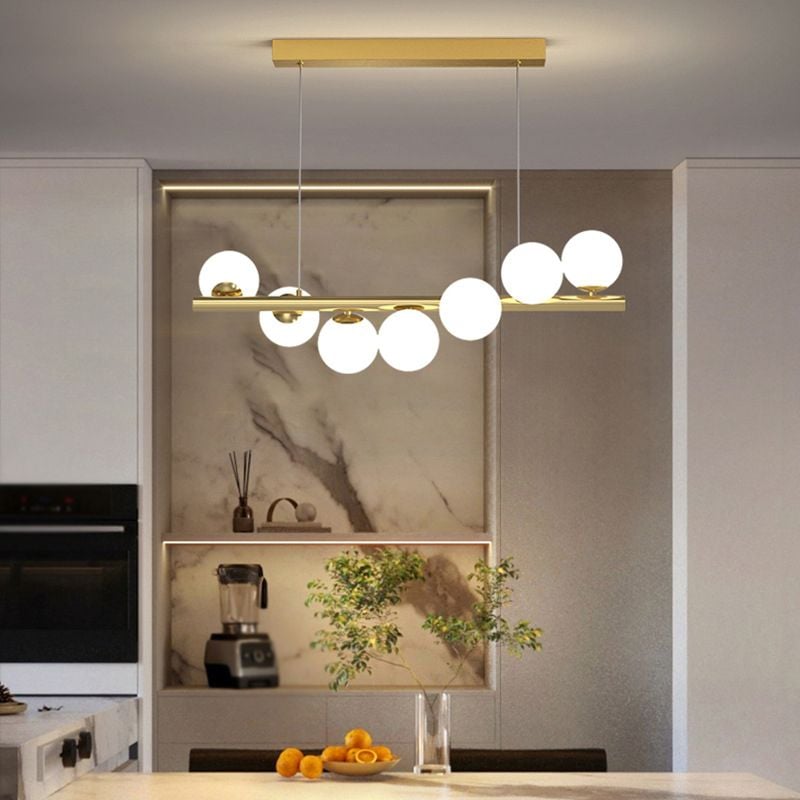 Valentina Nordic Linear LED Pendant Light, 7/9/11 Heads - Lumpaz