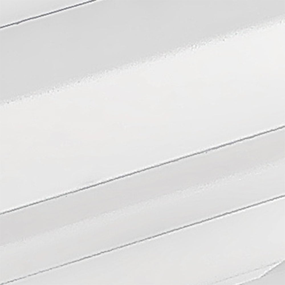 Leigh Modern Square Metal/Acrylic Wall Lamp, White, Bathroom - Lumpaz