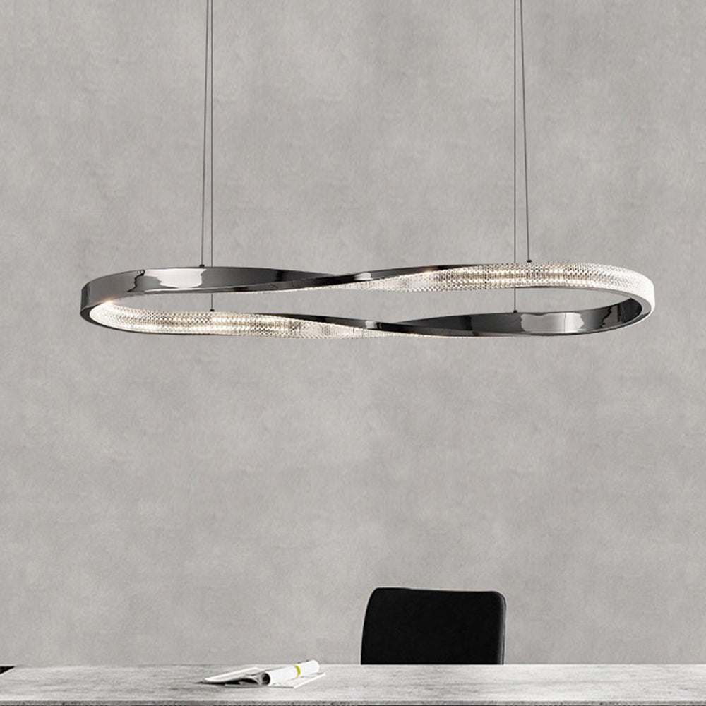 Kirsten Pendant Light, Aluminium & Arcylic, 1/2 Rings, 2 Color - Lumpaz