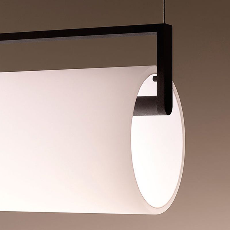 Edge Desinger Cylindrical Shape Linear Pendant Light, 36.6"/48" - Lumpaz