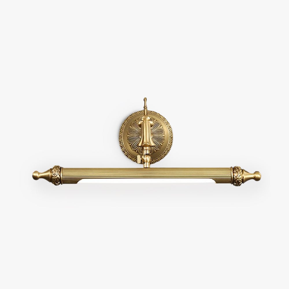 Félicie Vintage Linear Resin&Glass Wall Lamps, Gold - Lumpaz