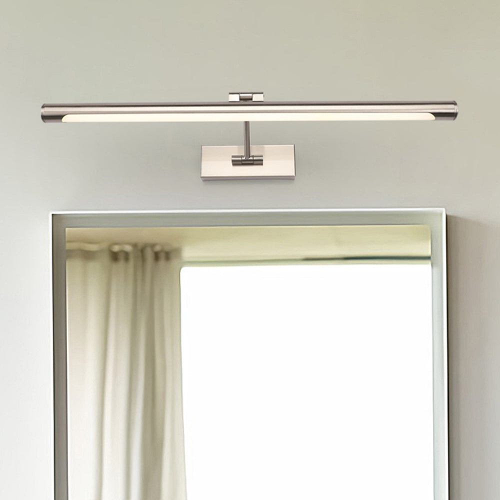 Leigh Modern Linear Metal/Acrylic Wall Lamp, Champagne Gold - Lumpaz