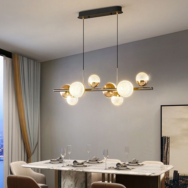 Valentina Glass Modern Bubbles Pendant Light - Lumpaz