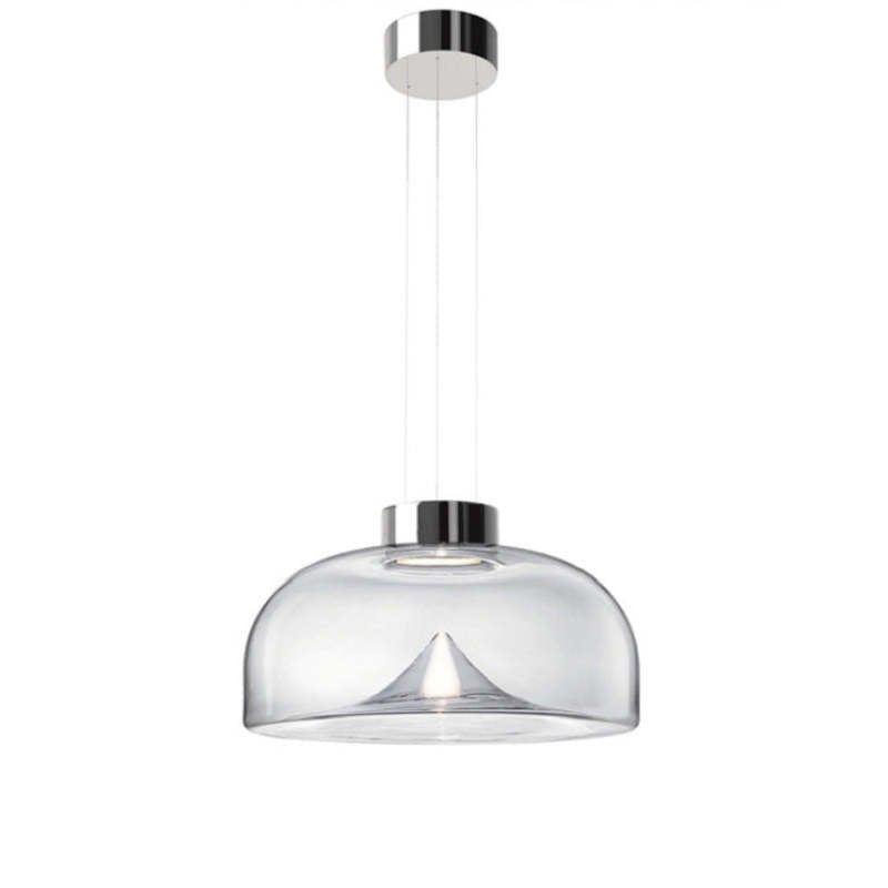 Herbert Modern Mountain Glass Pendant Light - Lumpaz