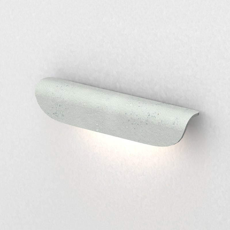 Orr Modern Outdoor Wall Lighting, Waterproof, Curved, Black & White - Lumpaz