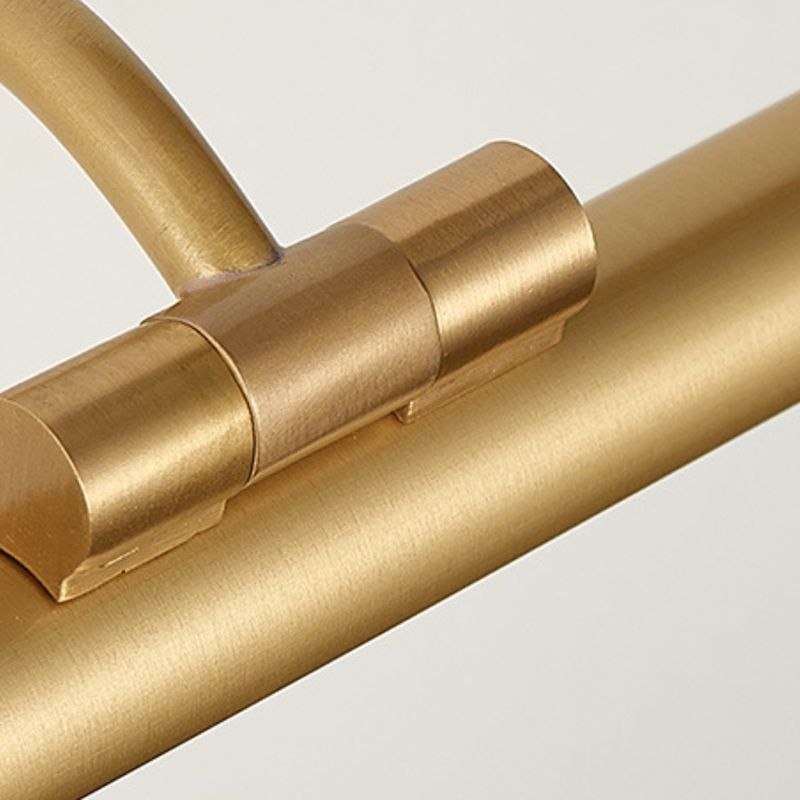 Eryn Modern Linear Vanity Wall Lamp, Gold, Bathroom - Lumpaz