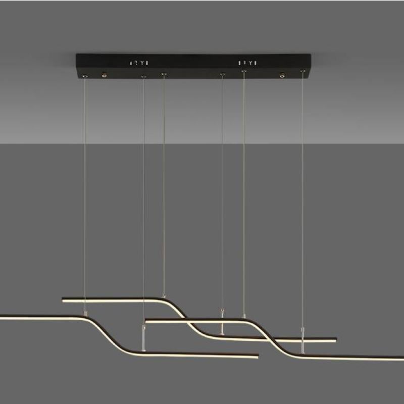Minimalist Geometric Metal 3 Light Pendant Light, Dining Room - Lumpaz