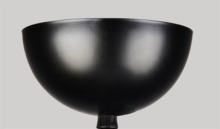 Nazifa Metal Modern Pendant Light, Black / White - Lumpaz