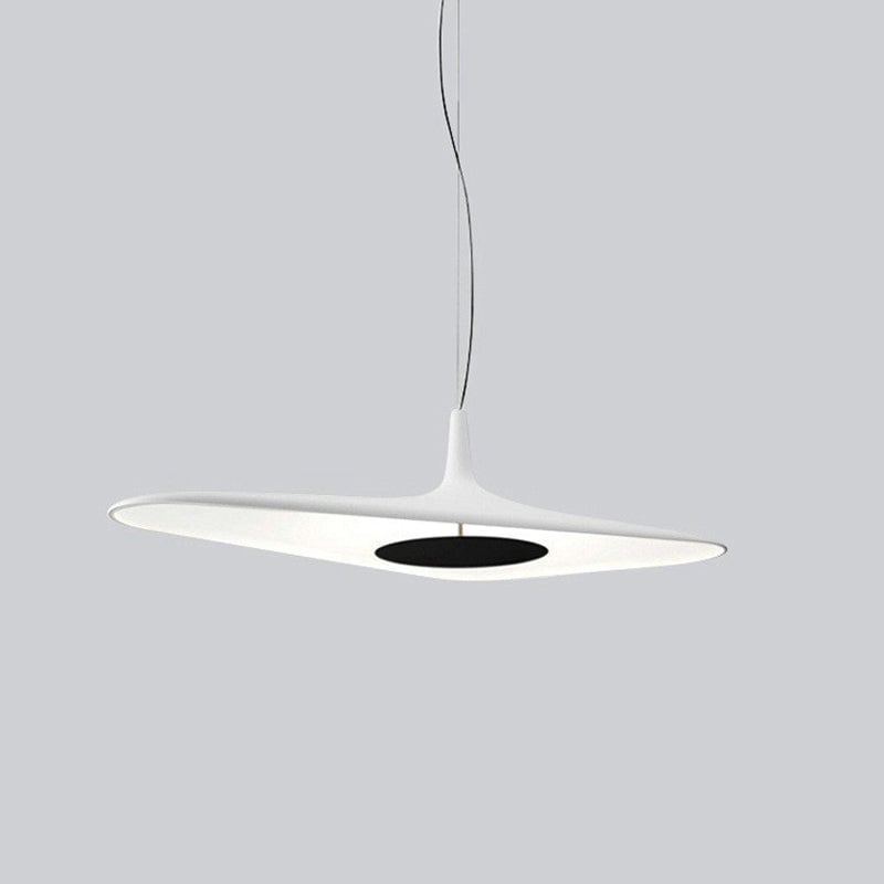 Carins Modern Minimalist ResinCreative Pendant Light, Black/White - Lumpaz