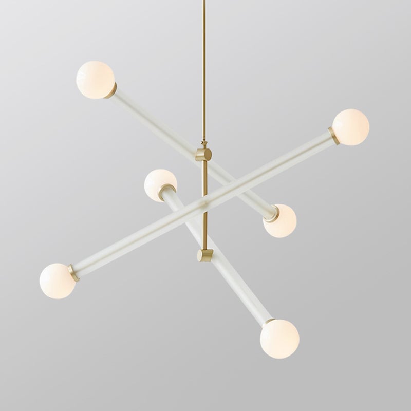 Avi Modern Metal/Glass Creative Children Bedroom Pendant Light Adjustable - Lumpaz