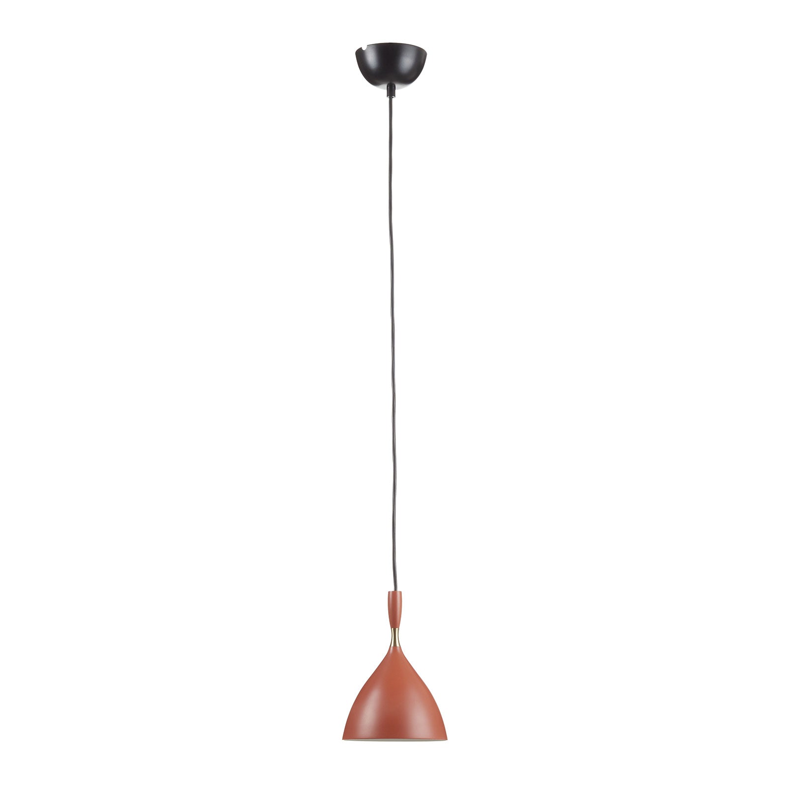 Morandi Metal Colorful Single Pendant Light Bedroom/Living Room - Lumpaz