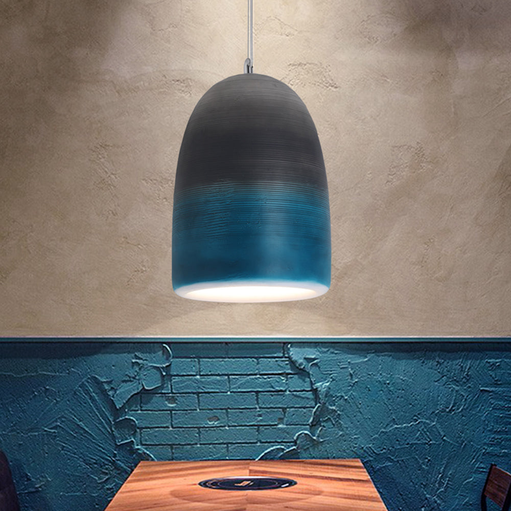 Zaid Rock Art Deco Pendant Light, 3 Color - Lumpaz