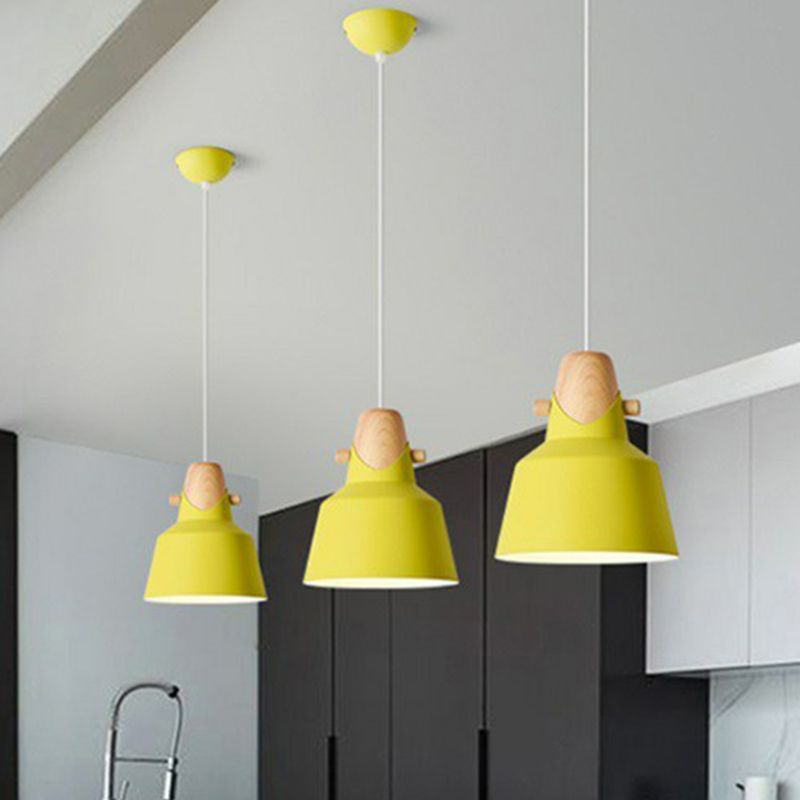 Morandi Nordic Dome Metal Pendant Light, Bule/Green/Pink - Lumpaz