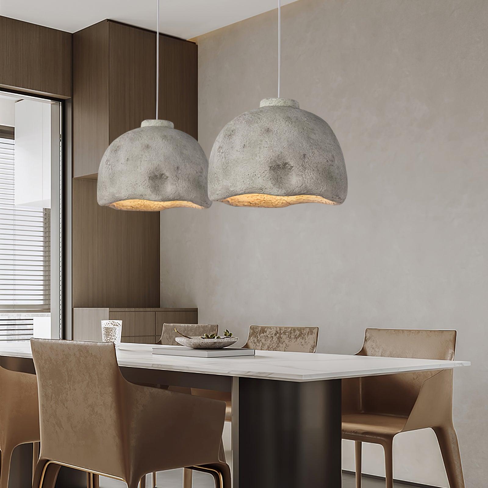 Cairns Pendant Light, 2 Colors, 13.7"/17.7"/23.6" - Lumpaz