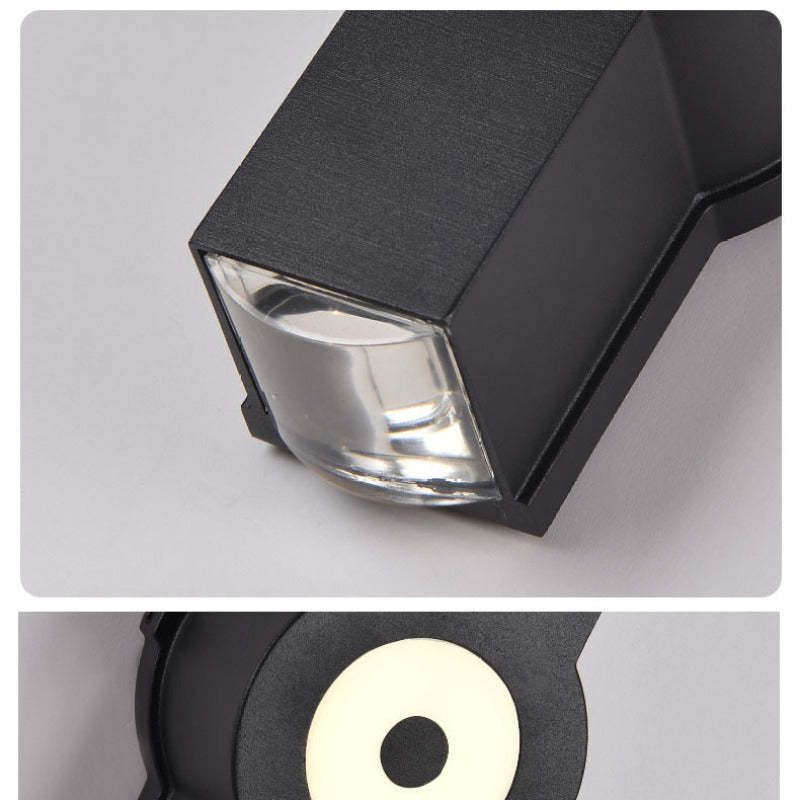 Orr Modern Waterproof Minimalist Cross Outdoor Wall Light Garden/Corridor - Lumpaz