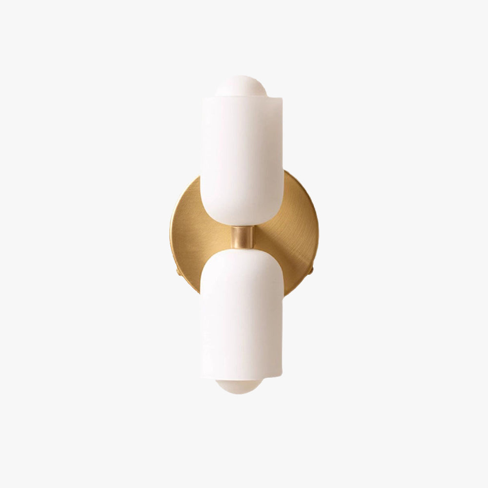 Morandi Modern LED Wall Lamp Gold Black Living Room Bedroom - Lumpaz