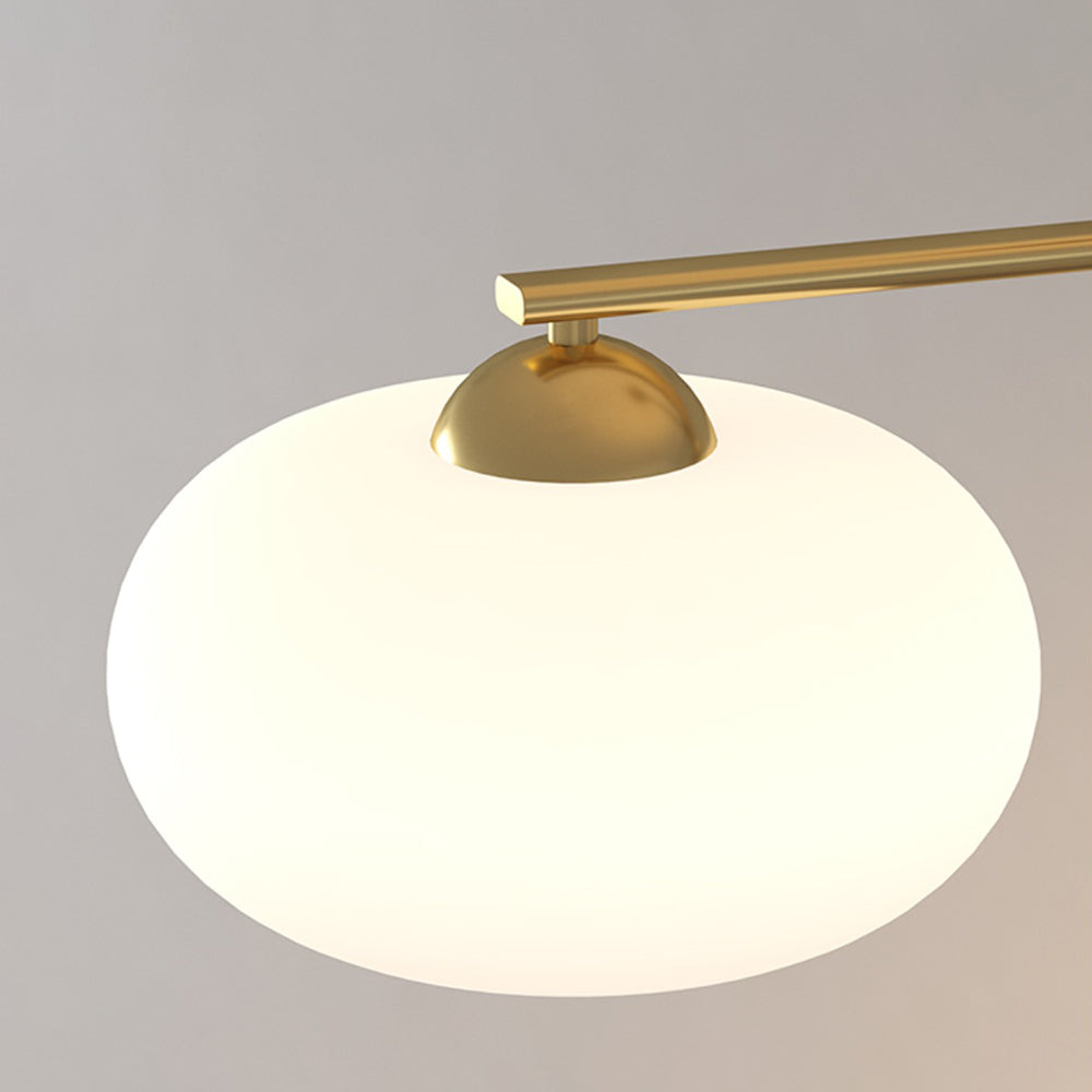 Hailie Cream Cluster Pendant Light, 3 Heads - Lumpaz