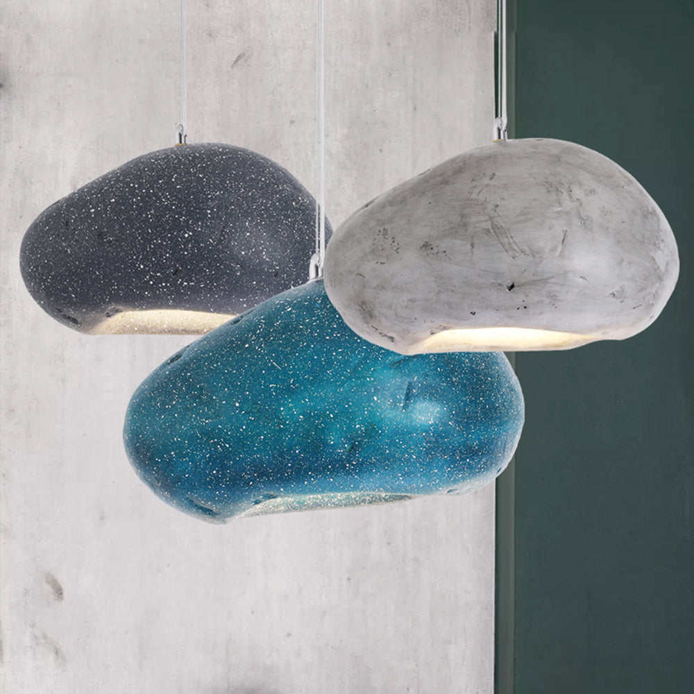 Byers Wabi Sabi Bread Shape Pendant Light, 4 Color - Lumpaz