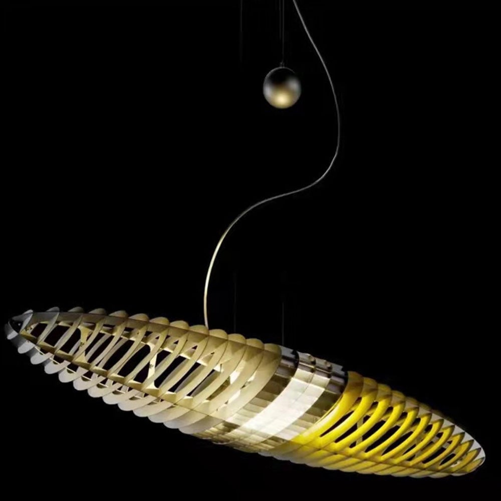 Eveline Modern Stainless Steel Pendant Light, 4 Color - Lumpaz