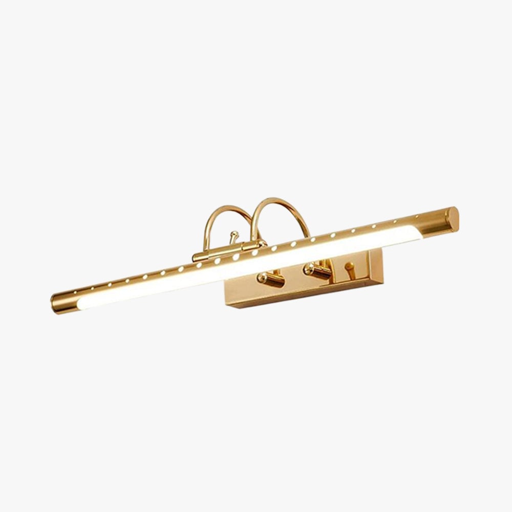 Eryn Modern Linear Vanity Wall Lamp, Gold, Bathroom/Kitchen - Lumpaz
