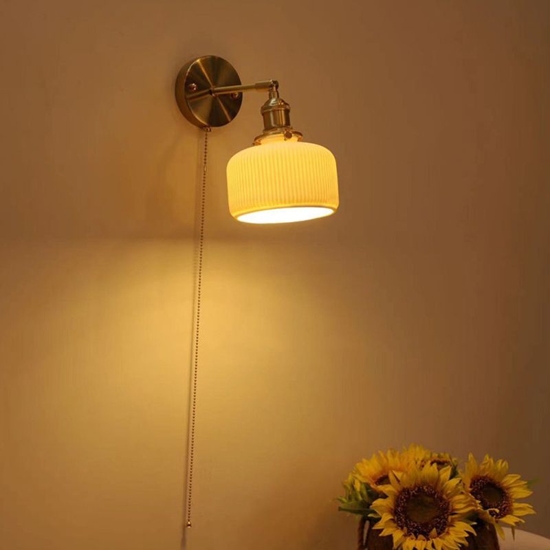 Lottie wrinkles Nordic  Modern Dresser Wall Lamp - Lumpaz