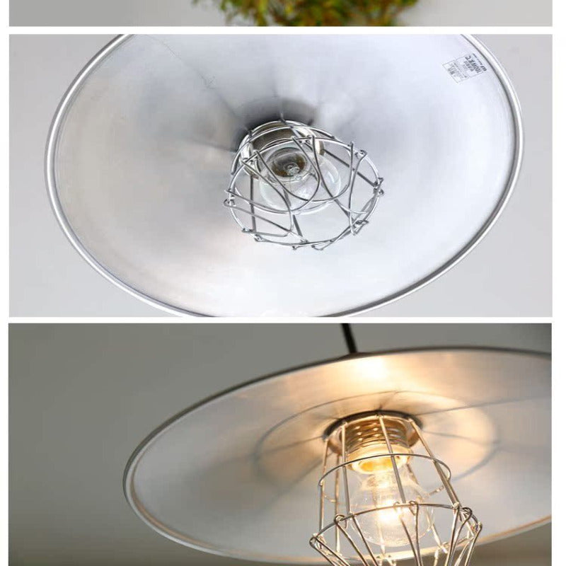 Alessio Industrial Vintage Pendant Light Metal Kitchen Restaurant - Lumpaz