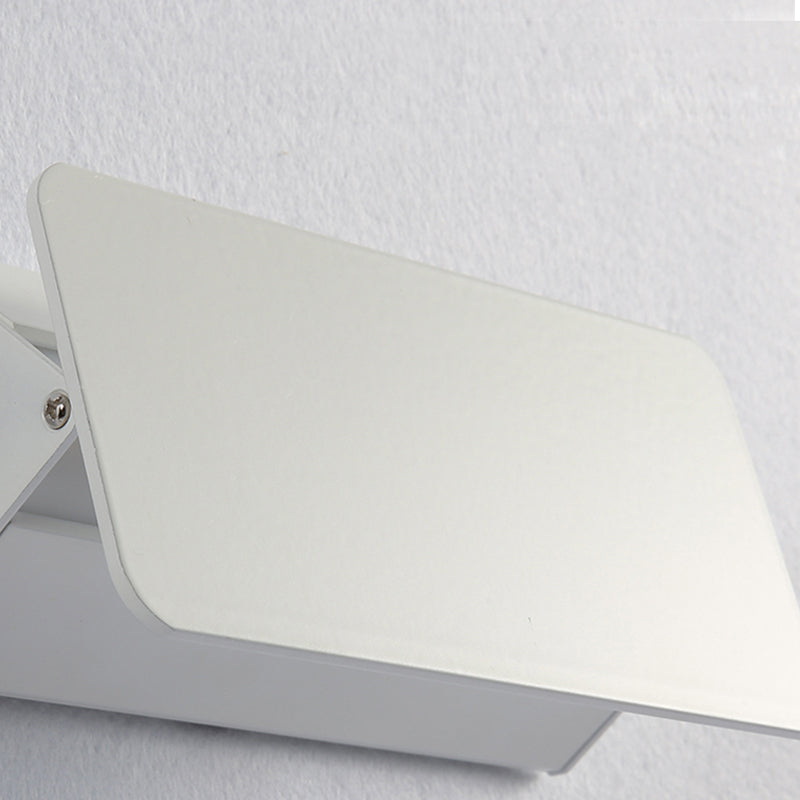 Orr LED Metal Indoor Wall Lamp Rotatable, White - Lumpaz