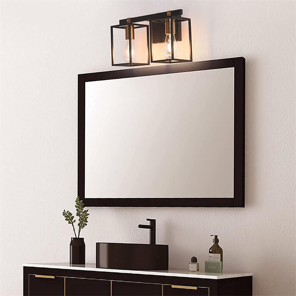 Alessio Industrial Minimalist Wall Lamp, Black, Basement - Lumpaz