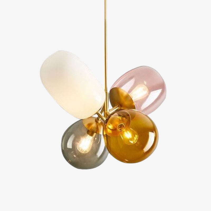 Morandi Colorful Balloon Glass Creative Pendant Light - Lumpaz