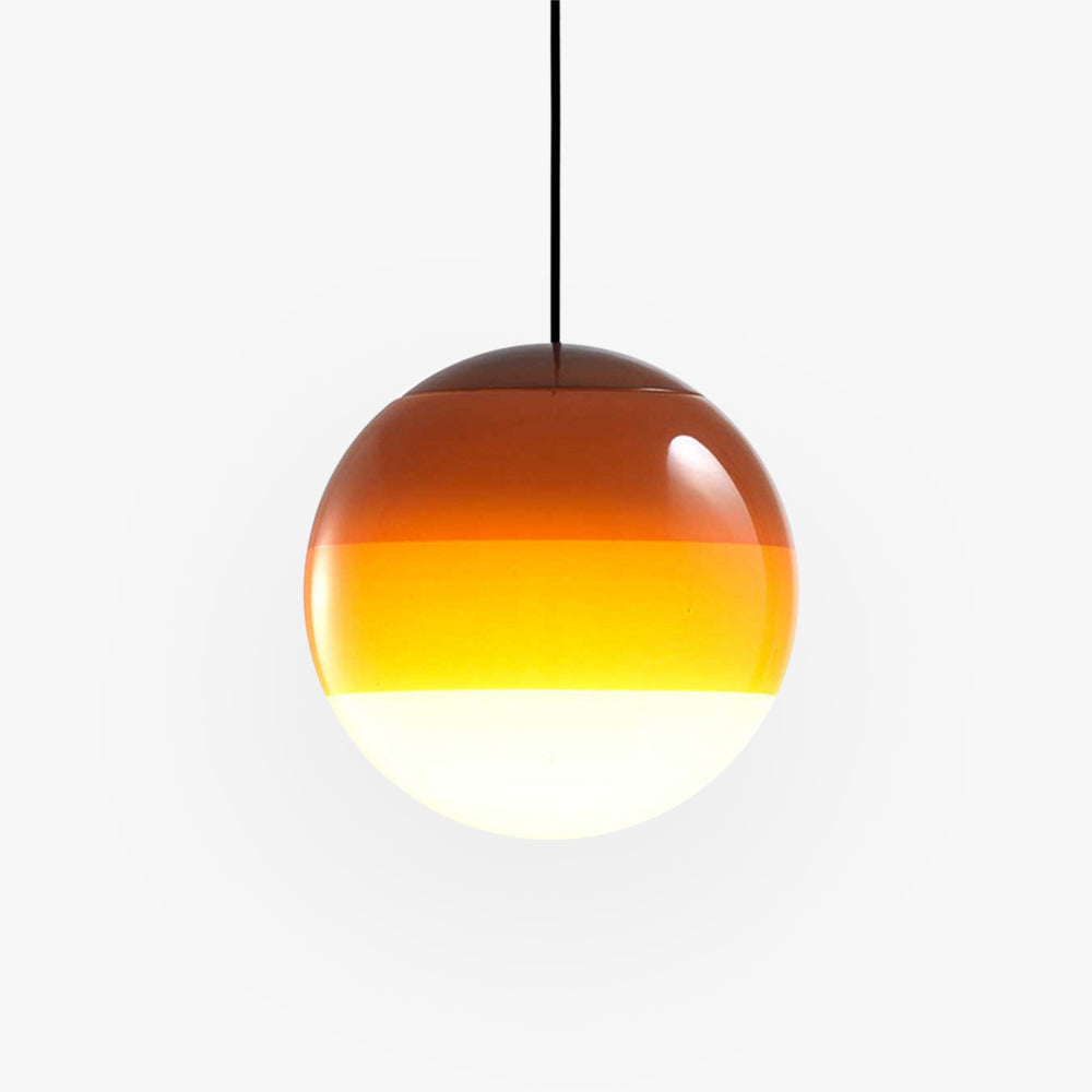 Hailie Contemporary Colorful Glass Bubble Pendant Light - Lumpaz