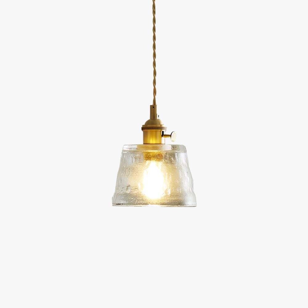Hailie Modern Nordic Kitchen Island Glass Pendant Light, Brown/Green/Clear/Blue - Lumpaz