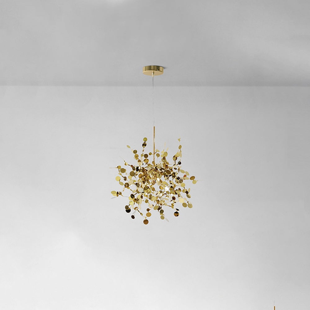 Olivia Artsy Classy Cluster Fireworks Pendant Light, Stainless steel - Lumpaz