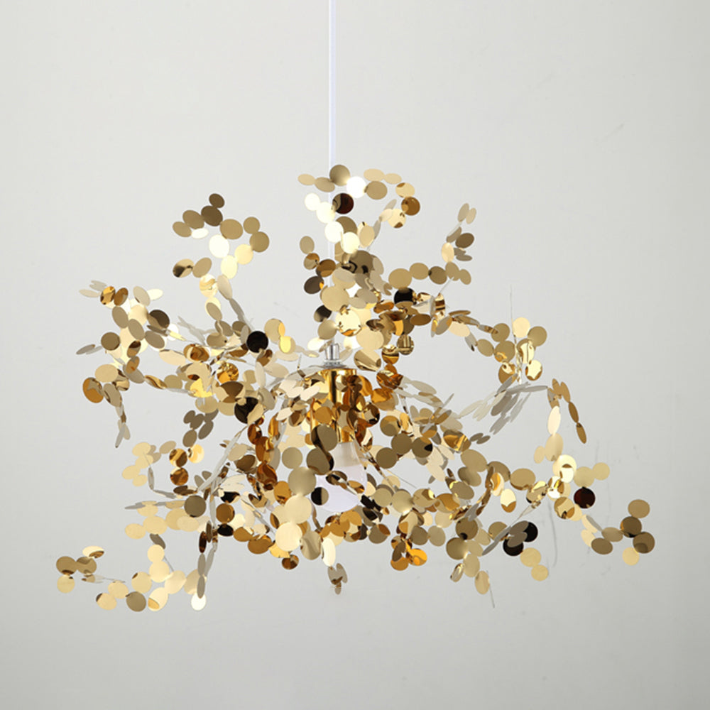 Olivia Artsy Classy Cluster Fireworks Pendant Light, Stainless steel - Lumpaz