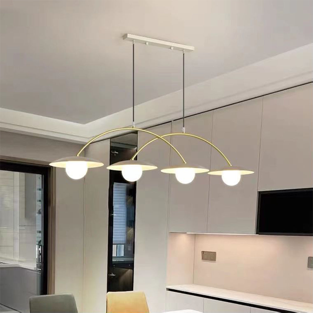 Carins Metal Cluster Pendant Light, 31.5"/46.8" - Lumpaz