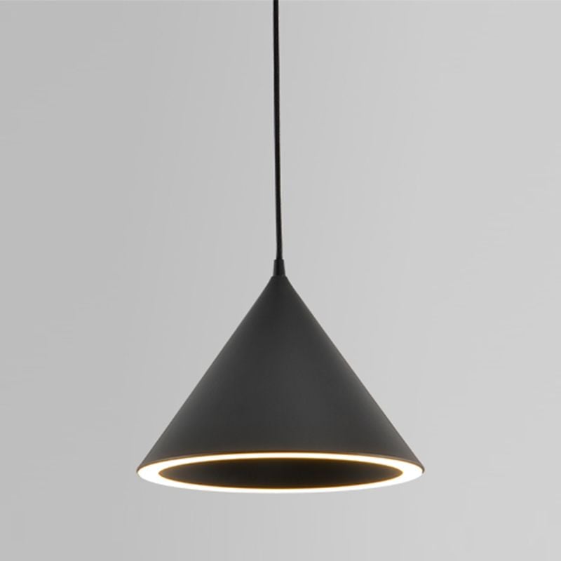 Morandi Funnel-Shape LED Pendant Light for Living Room - Lumpaz