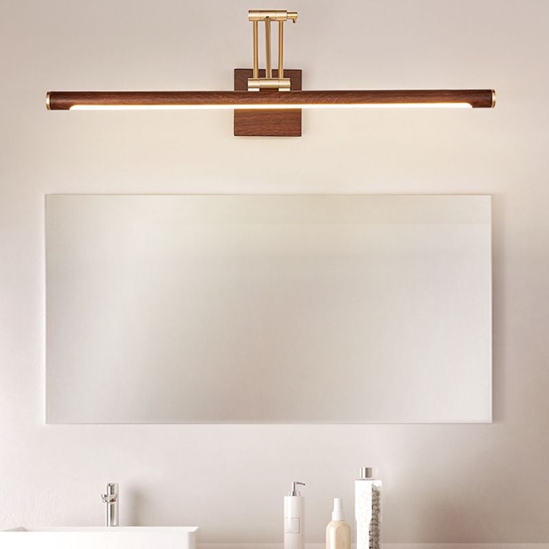 Ozawa Nordic Linear Adjustable Swing Arm Vanity Wall Lamp - Lumpaz