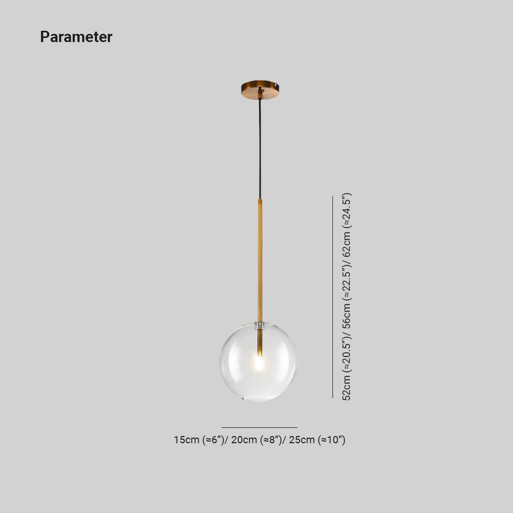 Valentina Nordic Minimalist Bubble Pendant Light - Lumpaz