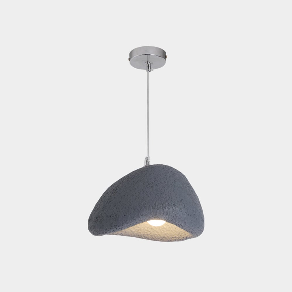 Byers Wabi Sabi Bread Shape Resin Pendant Light, Resin, 4 Color - Lumpaz