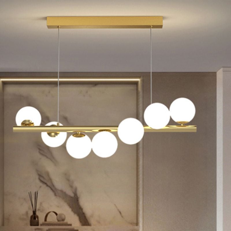 Valentina Nordic Linear LED Pendant Light, 7/9/11 Heads - Lumpaz