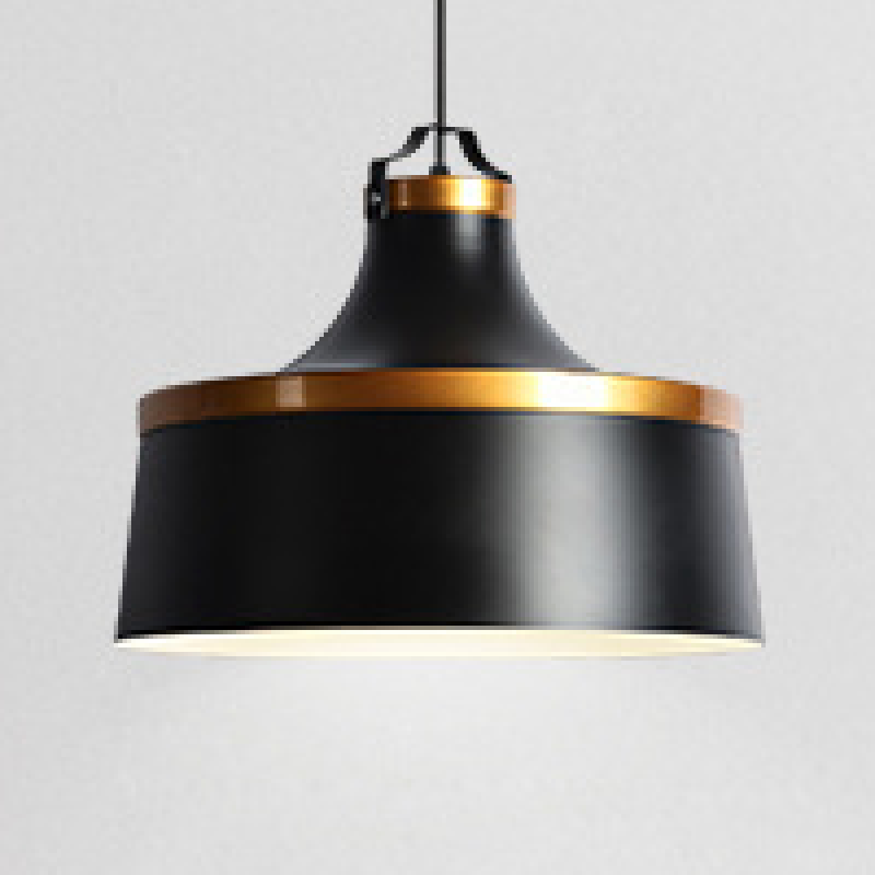 Morandi Modern Colorful Single Pendant Light, Metal Shade - Lumpaz