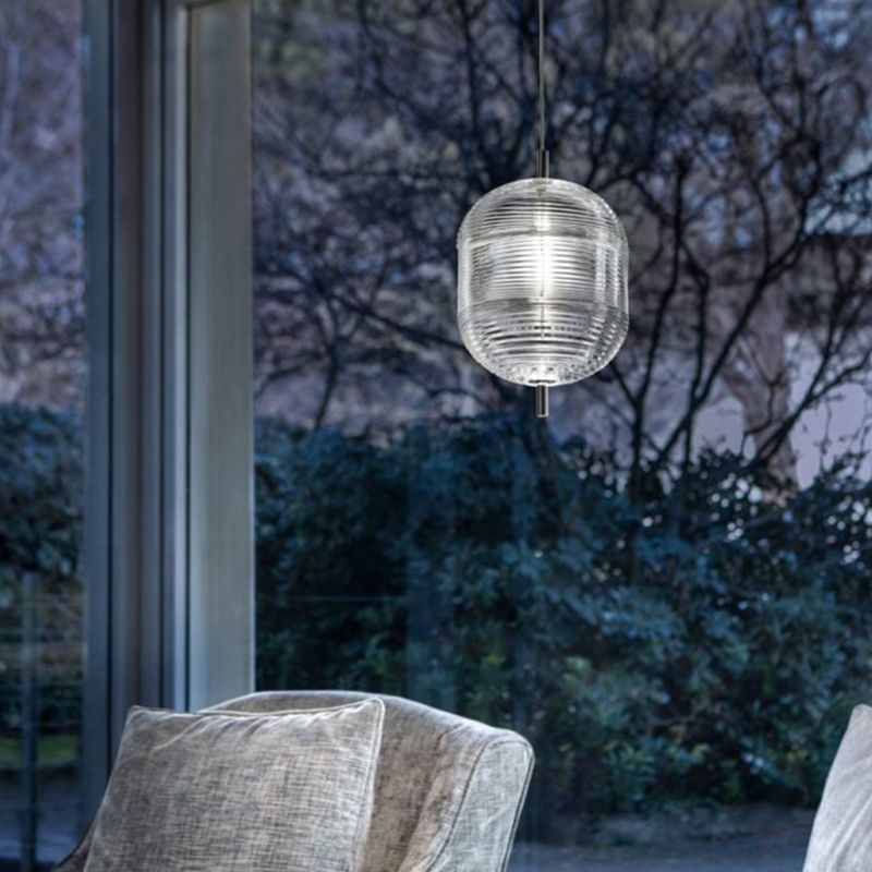 Hailie Designer Art Modern Pendant Light, Black/Gold - Lumpaz