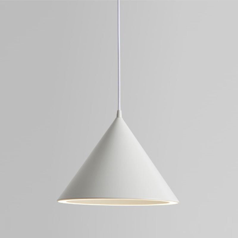 Morandi Funnel-Shape LED Pendant Light for Living Room - Lumpaz