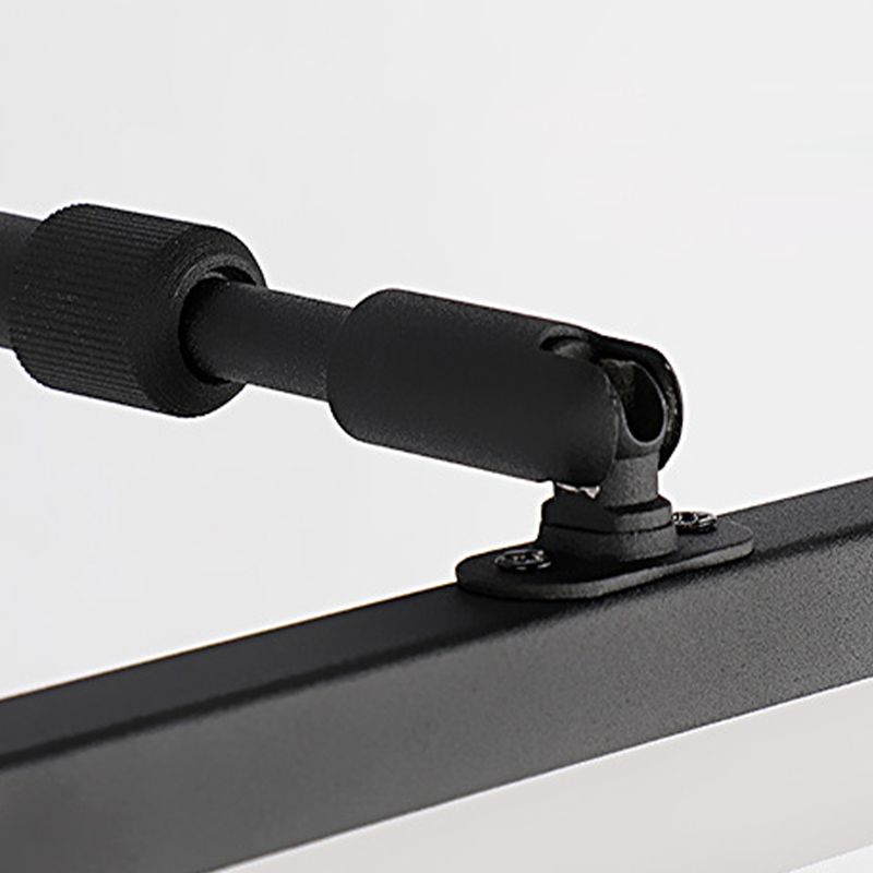 Edge Modern Linear Metal&Acrylic Wall Lamp, Black/White/Chrome - Lumpaz