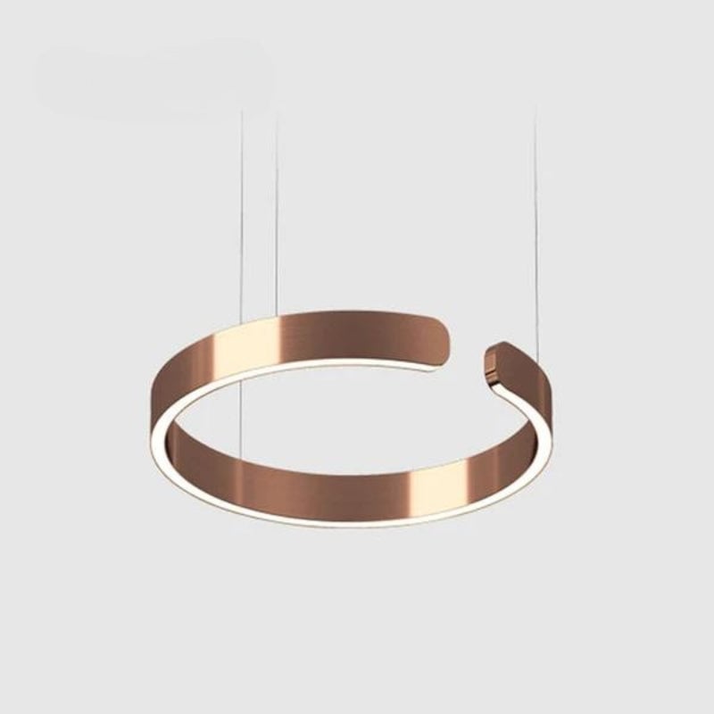 Edge Circle Pendant Light, LED, 4 Color Dining Room - Lumpaz