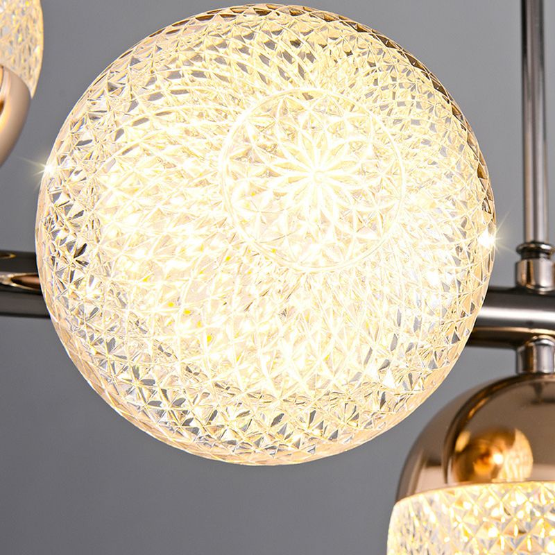 Valentina Glass Modern Bubbles Pendant Light - Lumpaz