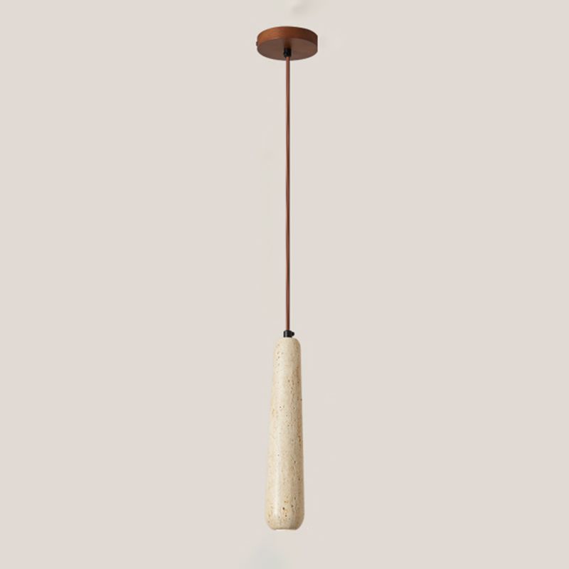 Ozawa Minimalist Wooden Pendant Light, Natural Wood Color - Lumpaz