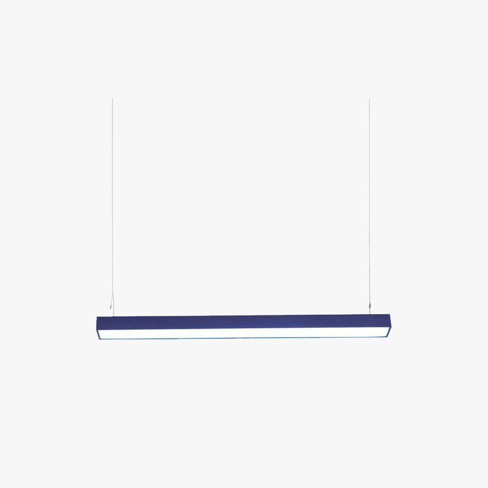 Edge Office Linear Minimalist Rectangular Pendant Light - Lumpaz
