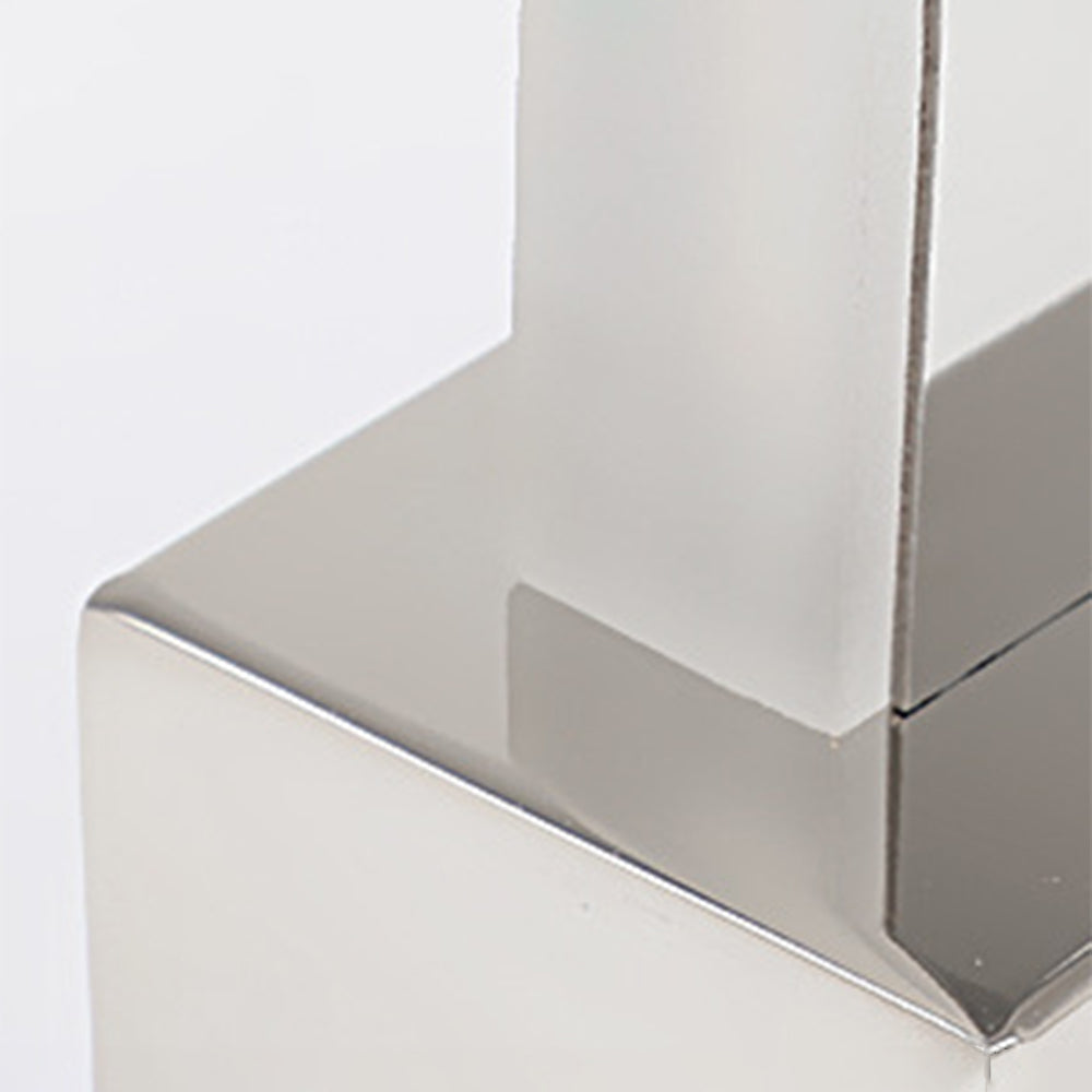 Leigh Rectangular Led Mirror Front Vanity Wall Mount Light, Bathroom, White - Lumpaz