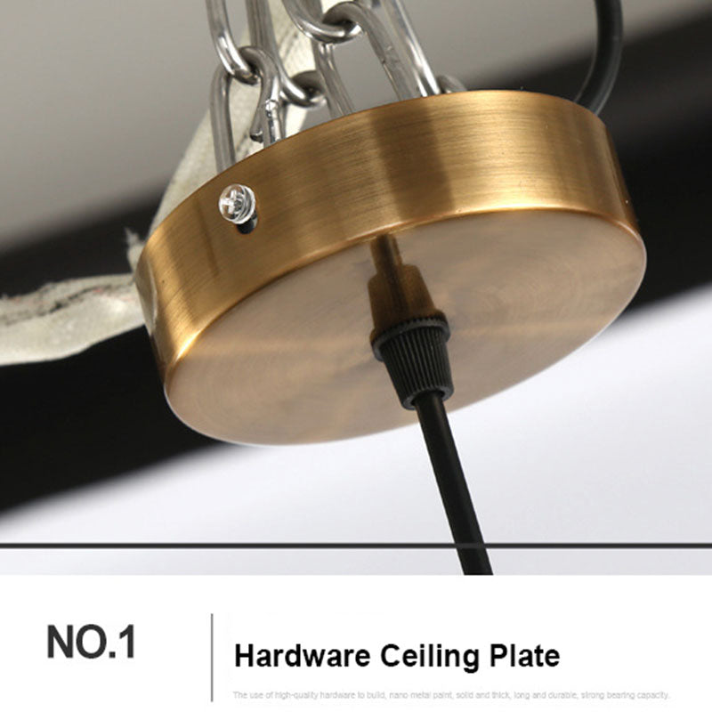 Hailie Pendant Light Crystal, Moru Glass, Cognac/Green/Gray, Kitchen Island - Lumpaz